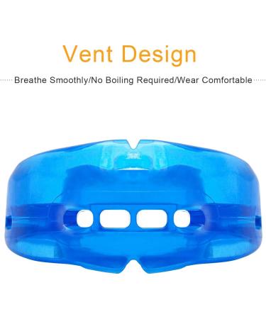 Coolrunner Double Braces Mouth Guard | No Boil Athletic Mouth Guards for Youth & Teens | Upper & Lower Teeth Protection - Buy Online on GoSupps.com