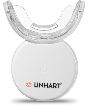 LINHART Teeth Whitening Kit with LED Light - Professional Dental Whitening Gel and 16-Led Whitening Light for No Sensitivity Whitening - Buy Online on GoSupps.com