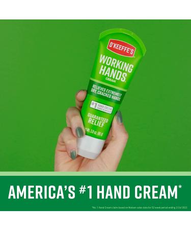 O'Keeffe's Working Hands Hand Cream 3 oz Tube (Pack of 2) - Relieves and Repairs Extremely Dry Hands - Buy Online on GoSupps.com