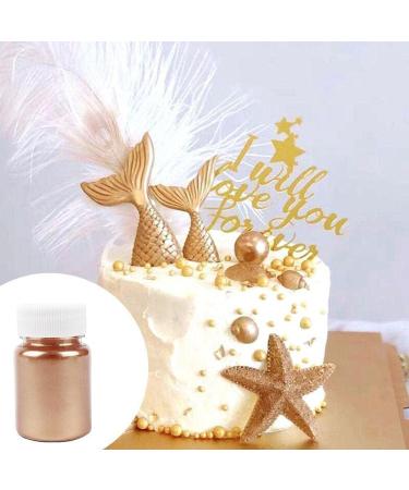 Professional ProcessedEdible Luster Dust - Baking Decoration Powder Edible Glitter for Decorating Cakes Cupcakes Cake Pops and More - 15 Grams-G - Buy Online on GoSupps.com
