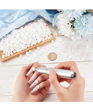 OLYCRAFT 100Pcs White Nail Drill Bits Caps - 3mm Hole Flat Round Protector Caps - Nail Tech Supplies for Electric Nail Filer - Nail Art Tools Dust Cover - Buy Online on GoSupps.com