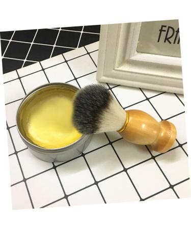 Healeeved 2-Piece Wooden Handle Shaving Brush Set for Men - Premium Beard & Hairdressing Accessories - International Shipping Available - Buy Online on GoSupps.com