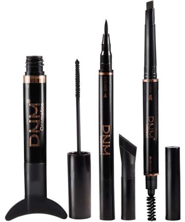 Eye Makeup Set Waterproof Mascara Black | All Day Exquisitely Full Professional Eye-Makeup Lengthening Thickening Long Lasting Eyelashes 04# - Buy Online on GoSupps.com