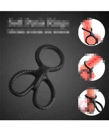 Buy Black Home Fitness Silicone Bands - Adjustable Comfortable & Durable for Relaxing Muscles | International Shipping Available - Buy Online on GoSupps.com