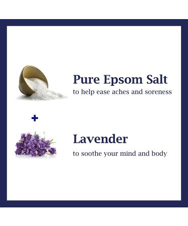 Dr Teal's Pure Epsom Salt Soothe & Sleep with Lavender 3 lb - Pack of 4 - Buy Online on GoSupps.com