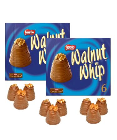 Walnut Whip Chocolate Gift Box 180g (6 x 30g) - Pack of 2
