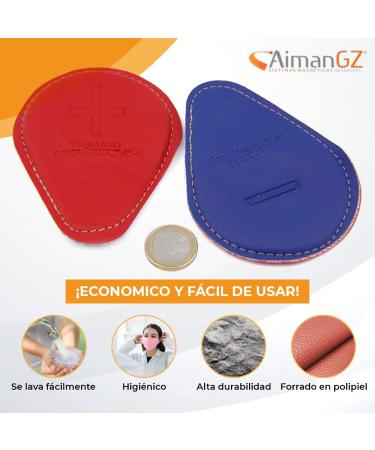 Buy Aiman GZ-Parbio Neodym Magnets - 12 000 Gauss Core 2-Piece Magnetic Therapy Set for Optimal Health - Buy Online on GoSupps.com