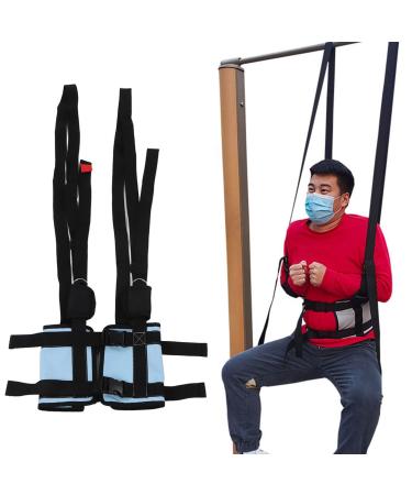 YUYTE Back Stretcher Hanging Spinal Decompression Harness Reduce Lumbar Pain Spinal Traction Stretcher