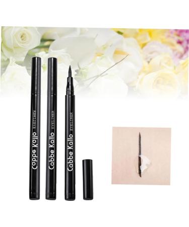 Beavorty 15 pcs Gel Tool Pen Eyeliner Eye Black Smudge-proof Liquid Ladies Dry Waterproof Women Fast Makeup 1 count (Pack of 1) As Shownx3pcs - Buy Online on GoSupps.com