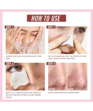 Blackhead Remover Clear-Up Strips -Deep Cleansing and Moisture Nose Pore Strips for Blackheads for Women & Men (20 PCS) - Buy Online on GoSupps.com