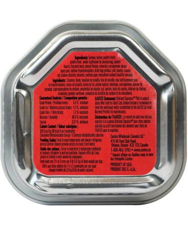 Kirkland Signature Wet Food Pate for Adult Cats - Chicken Turkey & Salmon Flavours Variety Pack - 45 x 99 Grams - Buy Online on GoSupps.com