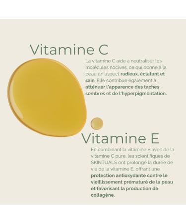  SKINTUALS COSMETICS Facial Serum with Vitamin C E Hyaluronic Acid Niacinamide Aloe Vera 60 ml - Deep Hydration Antioxidant Anti-Wrinkle Brightening with Natural Ingredients by Skintuals Cosmetics - Buy Online on GoSupps.com