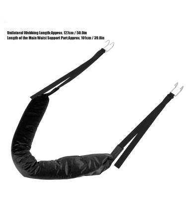 Yinhing Decompression Back Belt | Lumbar Support for Men & Women | Traction Device for Lower Back Pain Relief (Black) - Buy Online on GoSupps.com