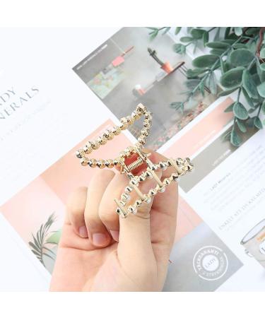 Buy Runmi Pearl & Crystal Hair Clips - Stylish Hair Accessories for Women & Girls (2 Pack) - International Shipping Available - Buy Online on GoSupps.com