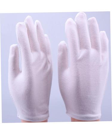 HAPINARY 18 Pairs Hand Care White Cloth Spa for Dry Hands Industrial Lab Extra Large Inspection Hydrating Cosmetic - Buy Online on GoSupps.com