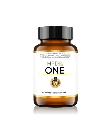 HPD Rx ONE Immunity Boost Multivitamin Supplements for Women and Men | Advanced Immunity Defense Support | Helps Immune Response | 90 Capsules, Pack of 1 90 Count (Pack of 1)