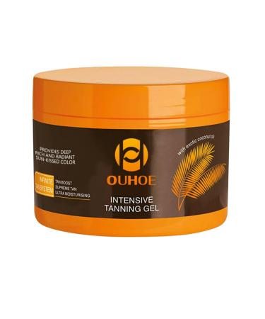 Luxury Intensive Tanning Gel Intensive Tanning Gel Intensive Tanning Gel for Sunbed Outdoor Sun Tanning Natural Tanning Accelerator Cream Gel Brown Tanning Gel