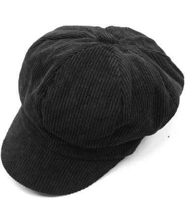 ZLSLZ Women's Retro Black Ivy Newsboy Cap - Buy Online on GoSupps.com