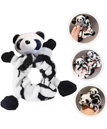 minkissy Panda Hair Band Cute Animal Scrunchies Hairbands for Womens Hair Girls Hair Ties Panda Doll Hair Rope Towel Microfiber Scrunchie Hair Ties for Women Lace up Ponytail Women's Cloth - Buy Online on GoSupps.com