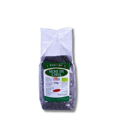 IL FRUTTAROLO ANCHE BIO Organic Chia Seeds 250g - Rich in Fiber - Aids Gut Health - Sauvie Hispanique