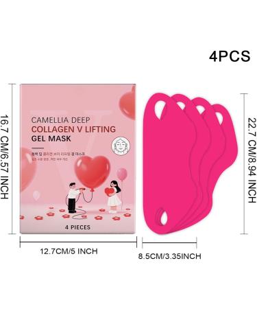 Chin mask for tightening and strengthening Lifting Gel Masque Facial reducer for jaw contour firming rejuvenating double skin elasticity tightening - Buy Online on GoSupps.com