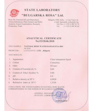 Buy 1000 ml Organic Real Rose Water - 100% Pure Natural Rose Hydrolate for Skin & Hair | International Shipping Available - Buy Online on GoSupps.com