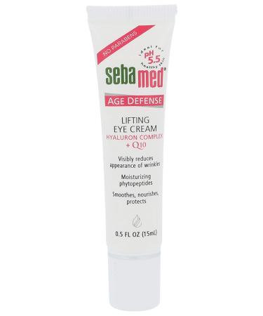 Sebamed anti -aging Q10 Lifting Eye Cream 15 ml. PH 5.5 for Sensitive Skin Averaging 32% Reduction of Wrinkles Within the 28 Day Test Period Germany Brand by Sebamed