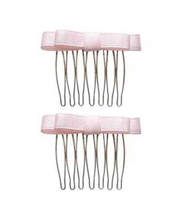 Cute Bowknot Hair Pin Korean Hair Comb Clip Sweet Ballet Bows Clip Side Pin Nonslip Barrettes For Women Hair Kids Hair Pin