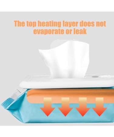 Baby Wipe Warmer Portable 45-55 USB Diaper Wipe Warmer Compact Wet Wipes Dispenser Keep Wipes Warm in Winter for Car Travel - Buy Online on GoSupps.com