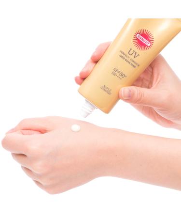 KOSE SUNCUT Perfect UV Essence 110g - Fragrance Free Sunscreen - Buy Online on GoSupps.com