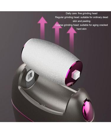 Electric Foot Callus Grinder Rechargeable Heel Callus Remover Cracked Heel Repair Tool for Dead Skin Exfoliation - Buy Online on GoSupps.com