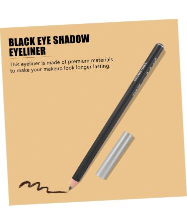 DRESSOOS 12pcs Black Eyeliner 1 Eye Grooming Pens Practical Eyeliners Waterproof Eyeliner Makeup Tool Plastic - Buy Online on GoSupps.com