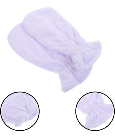 FOMIYES 1 Pair Hand Mask Care Wax Gloves Essential Oil Moisturizing Care Gloves Reusable Gloves Aloe Gloves Lotion Gloves Thicken Nursing Cover Handbag Paraffin Polyester White - Buy Online on GoSupps.com