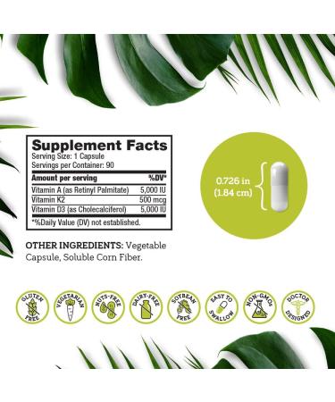 Doctors Scientific Organica DSO ADK - High Potency A.D.K Supplement - Heart & Bone Health Support - 90ct - Buy Online on GoSupps.com