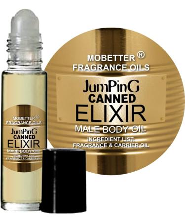 Jumping Canned Elixir Men Perfume Fragrance Body Oil