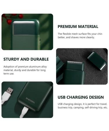 Buy Mini Electric Razor Set | Rechargeable Beard Trimmer & Clipper for Men Premium Quality Shaver - Buy Online on GoSupps.com