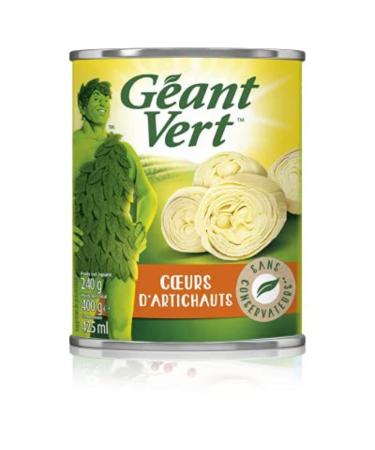 Giant Green Artichoke hearts - 240 g net drained box
