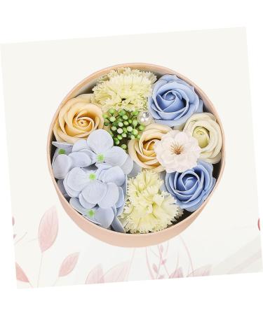 DOITOOL 1pc Soap Women Christmas Soap Rose Bouquet Plant Soap Plant Rose Soap Scented Soap Rose Wedding Favors Rose Round Box - Buy Online on GoSupps.com