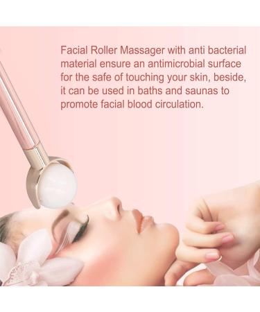 AYNEFY Premium Facial Beauty Roller | Portable Jade Massage Tool for Skin Care - Perfect for Chin Cheeks Forehead & Lips - Buy Online on GoSupps.com