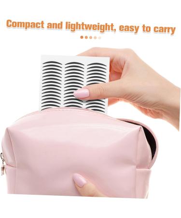  NULYLU 20 Sheets Black Double Eyelid Eyeliner Stickers Double Eyelid Tape Stickers for Fashion Eye Makeup Self-Adhesive Eyeliner Strip - Buy Online on GoSupps.com