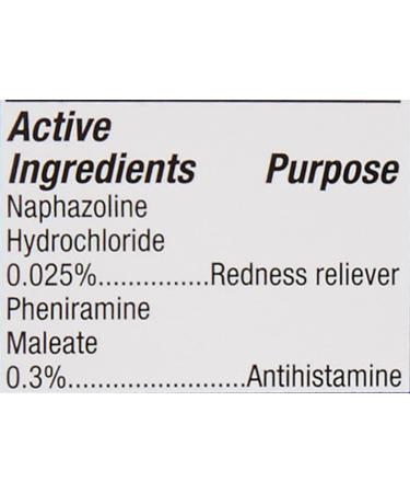 Naphcon-A Eye Drops Twin Pack 2 x 0.17 Fl Oz - Fast-Acting Allergy Relief - Buy Online on GoSupps.com