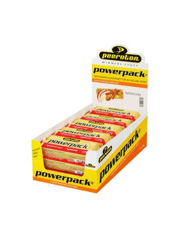 Peeroton Powerpack bar apple strudel - energy bar with no sugar - protein snack meal replacement with long -lasting energy availability - the oat bar that saturates and strengthens - 15 x 70 g apple strudel 70 g (15 pack)