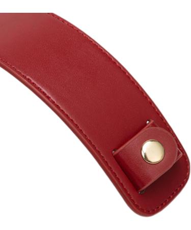 Generic Leather Shoulder Strap Pad Thick Removable Handle Pad for Handbag Handbags dark red - Buy Online on GoSupps.com