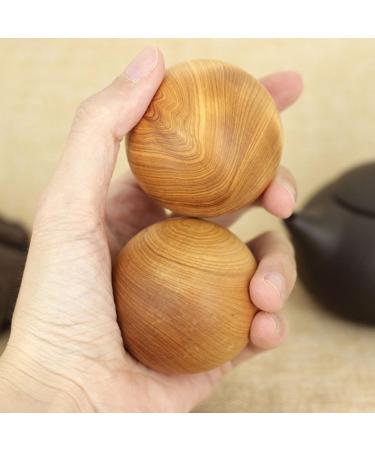 8-Piece Wooden Massage Ball Set Neck & Face Acupressure Device for Relaxation & Hand Therapy | International Shipping - Buy Online on GoSupps.com