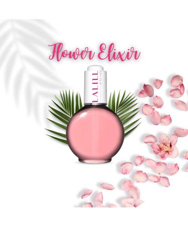 Lalill Nail Cuticle Oil 75ml - Vegan Flower Elixir for Nail Care & Spa Manicure - Nourish Your Nails & Skin with Pipette Applicator - Buy Online on GoSupps.com