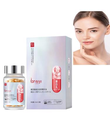 Blusoms SpotBanish Capsules Whitening Serum Whitening Moisturizer Face Cream Capsules Whitening Capsules Serum Dark Spot Corrector Remover Serum Dark Spot Corrector Capsules for All Skin (1 Box)