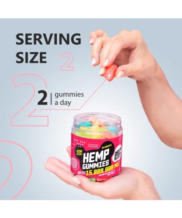 Hmp Oil Infused Gummy Vitamins for Deep & Healthy Bedtime | Natural Fruity Bears - Buy Online on GoSupps.com
