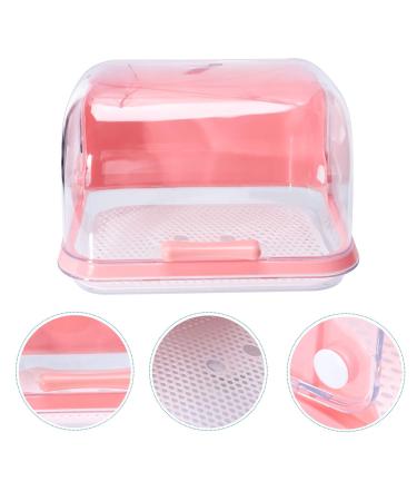 Buy Toyvian Transparent Organizer Box for Kids | Best Storage Solution with Lid | Safe & Stylish Baby Bottle & Food Tent Organizer in Pink - Buy Online on GoSupps.com