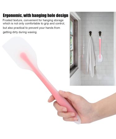 Non-Slip Reusable Wax Spatula | Frosted Silicone for Salon Use | High Temp Resistant & Non-Stick - Buy Online on GoSupps.com