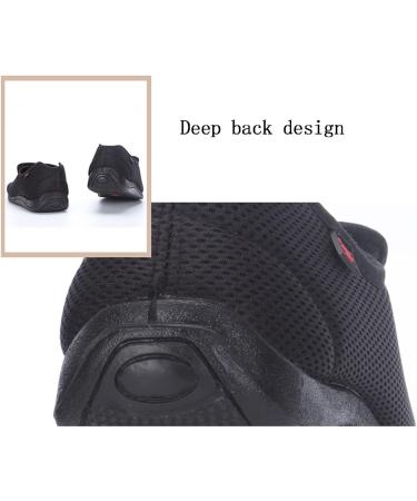 MisFun Diabetic Shoes for Women - Adjustable Closed Toe Swollen Feet Slippers - Ideal for Foot Fracture Recovery - Surgical Rehab - Size 13 Black - Buy Online on GoSupps.com